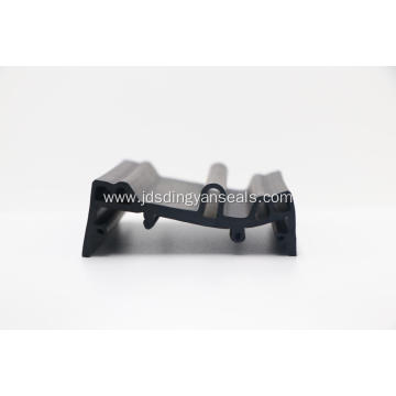 Transportation railway door and window rubber sealing strip